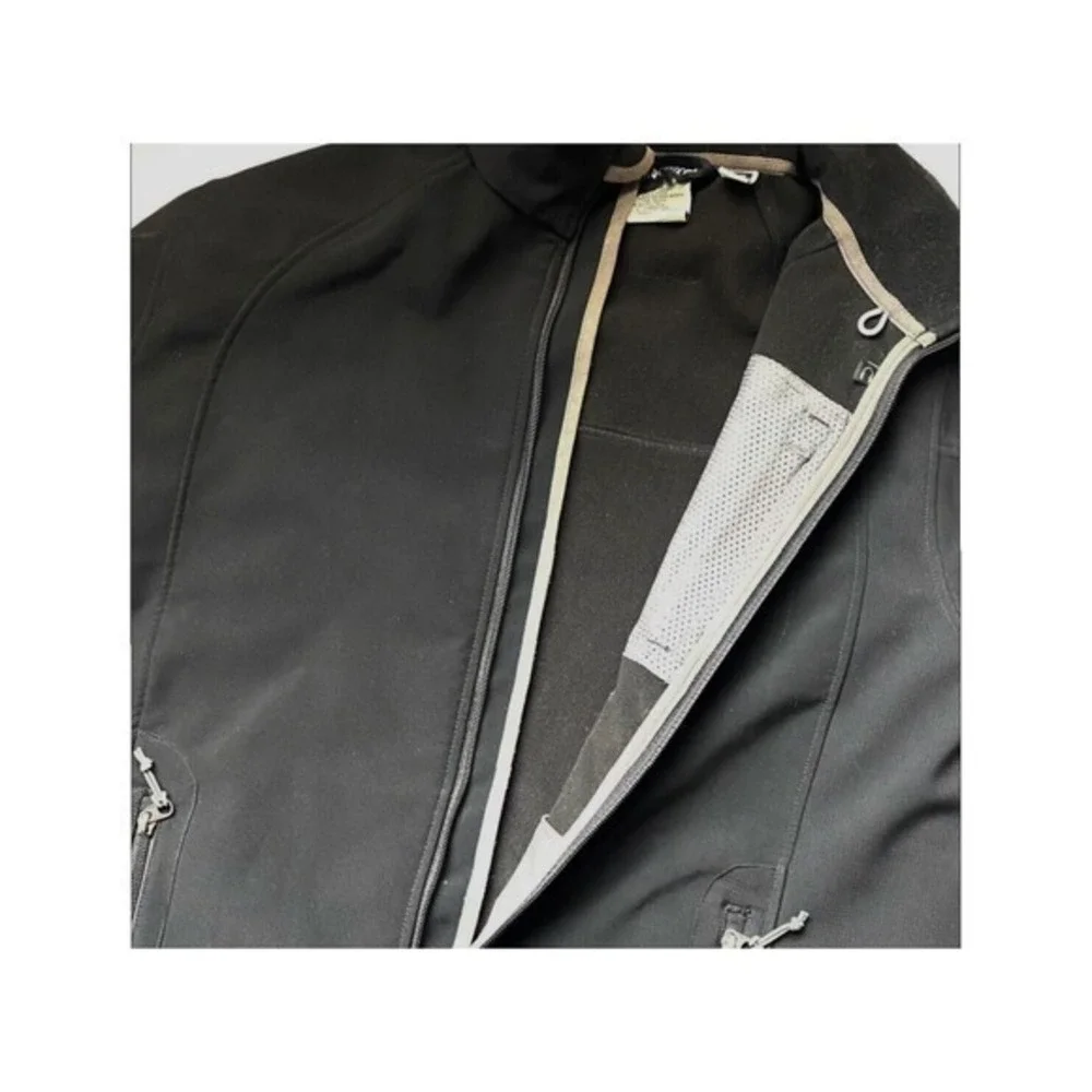 Black Diamond‎ Medium Weight Jacket Matte Black Polyester Men’s Large